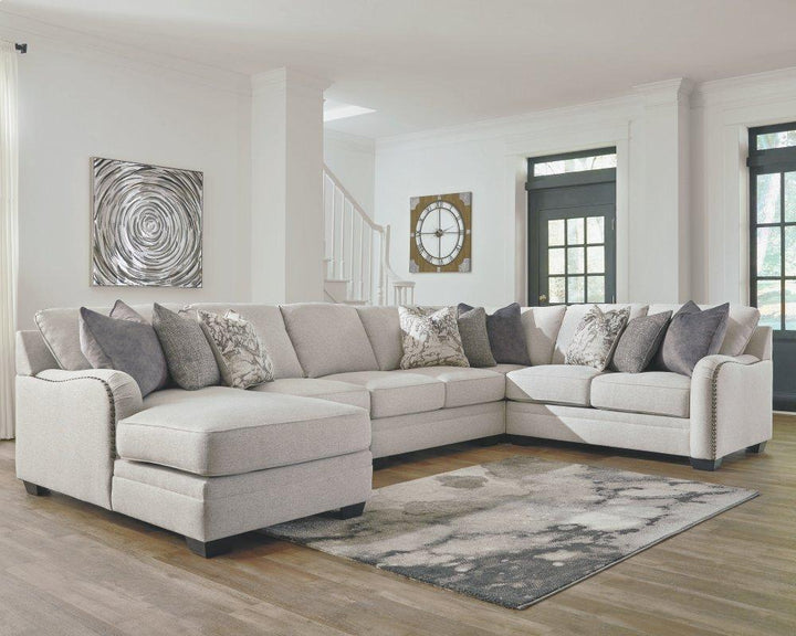 ASHLEY FURNITURE PKG001117 5-piece Sectional With Ottoman