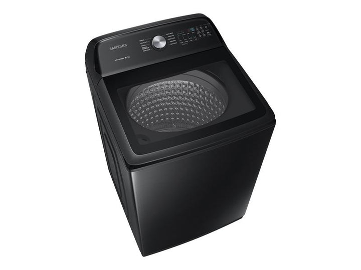 SAMSUNG WA50R5200AV 5.0 cu. ft. Capacity Top Load Washer with Active WaterJet in Brushed Black