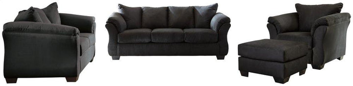 ASHLEY FURNITURE PKG001683 Sofa, Loveseat, Chair and Ottoman