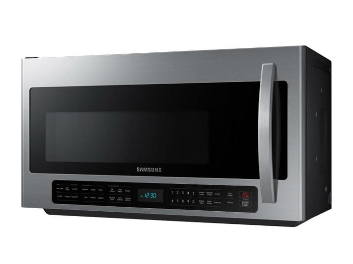 SAMSUNG ME21R7051SS 2.1 cu. ft. Over-the-Range Microwave with Sensor Cooking in Fingerprint Resistant Stainless Steel