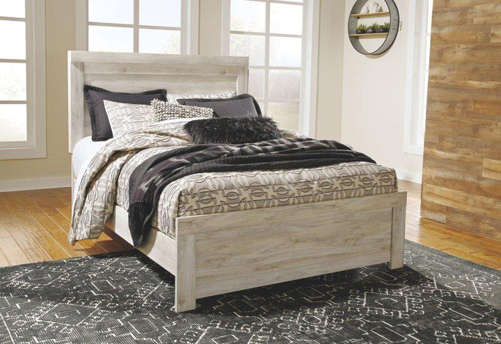 ASHLEY FURNITURE PKG000496 Queen Panel Bed With 2 Nightstands