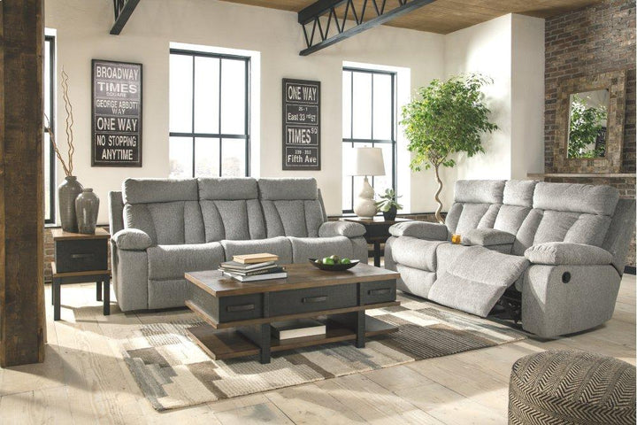 ASHLEY FURNITURE 76204U1 Mitchiner Reclining Sofa and Loveseat