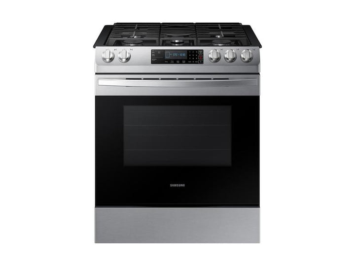 SAMSUNG NX58R9311SS 5.8 cu. ft. 5 Burner Slide-in Gas Range in Stainless Steel