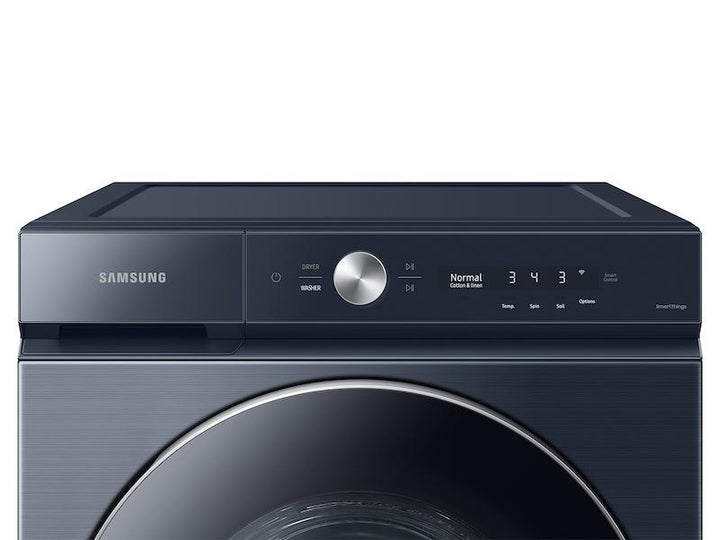 SAMSUNG WF53BB8900ADUS Bespoke 5.3 cu. ft. Ultra Capacity Front Load Washer with AI OptiWash TM and Auto Dispense in Brushed Navy