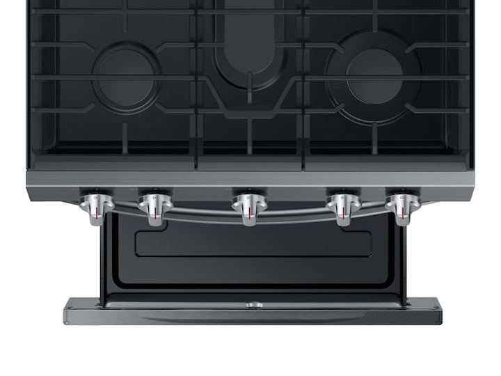 SAMSUNG NX58R6631SG 5.8 cu. ft. Freestanding Gas Range with True Convection in Black Stainless Steel