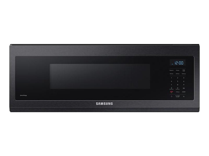 SAMSUNG ME11A7510DG 1.1 cu. ft. Smart SLIM Over-the-Range Microwave with 400 CFM Hood Ventilation, Wi-Fi & Voice Control in Black Stainless Steel