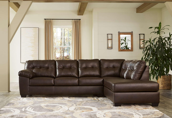 ASHLEY FURNITURE 59704S2 Donlen 2-piece Sectional With Chaise