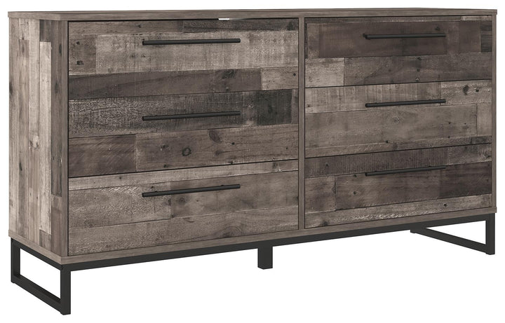 ASHLEY FURNITURE PKG009070 Queen Panel Headboard With Dresser and 2 Nightstands