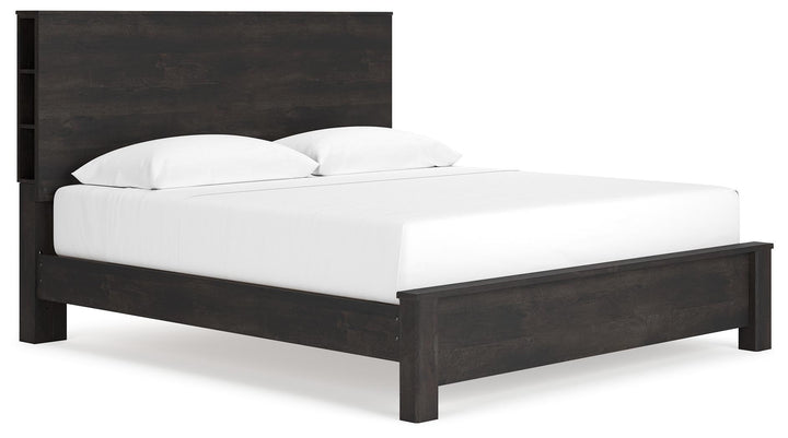 ASHLEY FURNITURE B1388B7 Toretto King Panel Bookcase Bed