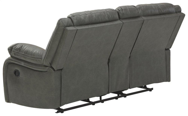 ASHLEY FURNITURE 7710394 Calderwell Reclining Loveseat With Console