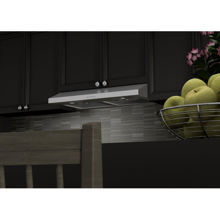 ZLINE KITCHEN AND BATH 61530 ZLINE 280 CFM Ducted Under Cabinet Range Hood in Stainless Steel - Hardwired Power