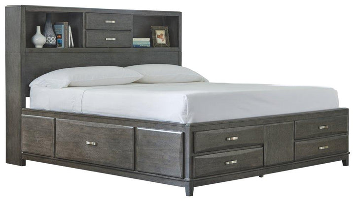ASHLEY FURNITURE B476B2 Caitbrook Queen Storage Bed With 8 Drawers