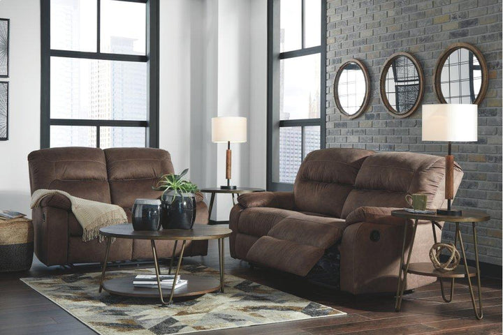 ASHLEY FURNITURE 93802U1 Bolzano Reclining Sofa and Loveseat