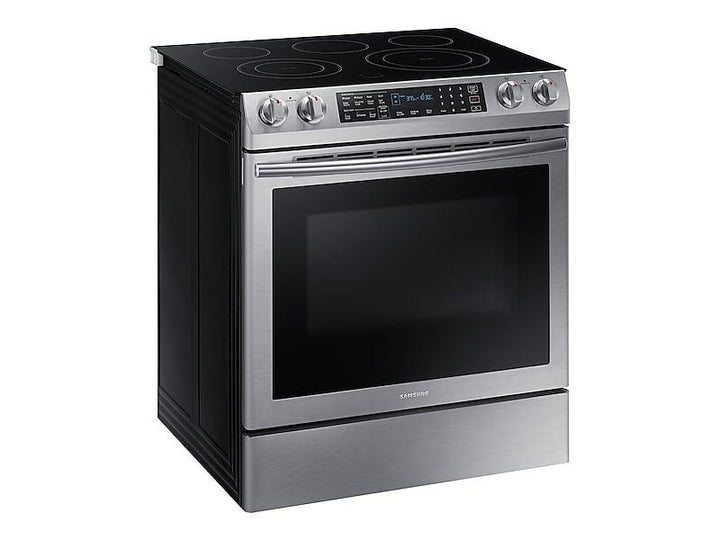 SAMSUNG NE58K9430SS 5.8 cu. ft. Slide-in Electric Range in Stainless Steel