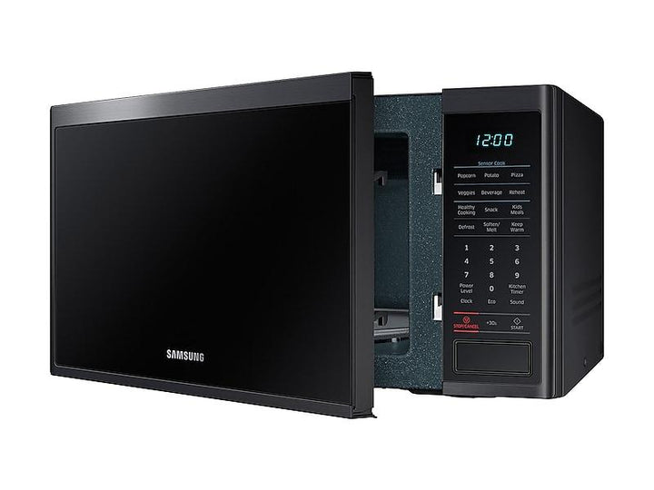 SAMSUNG MS14K6000AG 1.4 cu. ft. Countertop Microwave with Sensor Cooking in Fingerprint Resistant Black Stainless Steel