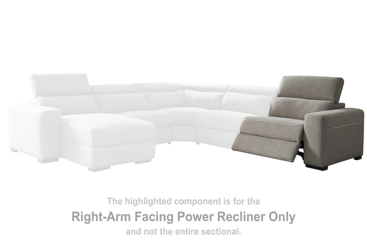 ASHLEY FURNITURE 7700562 Mabton Right-arm Facing Power Recliner