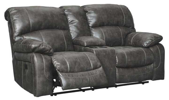 ASHLEY FURNITURE 5160118 Dunwell Power Reclining Loveseat With Console