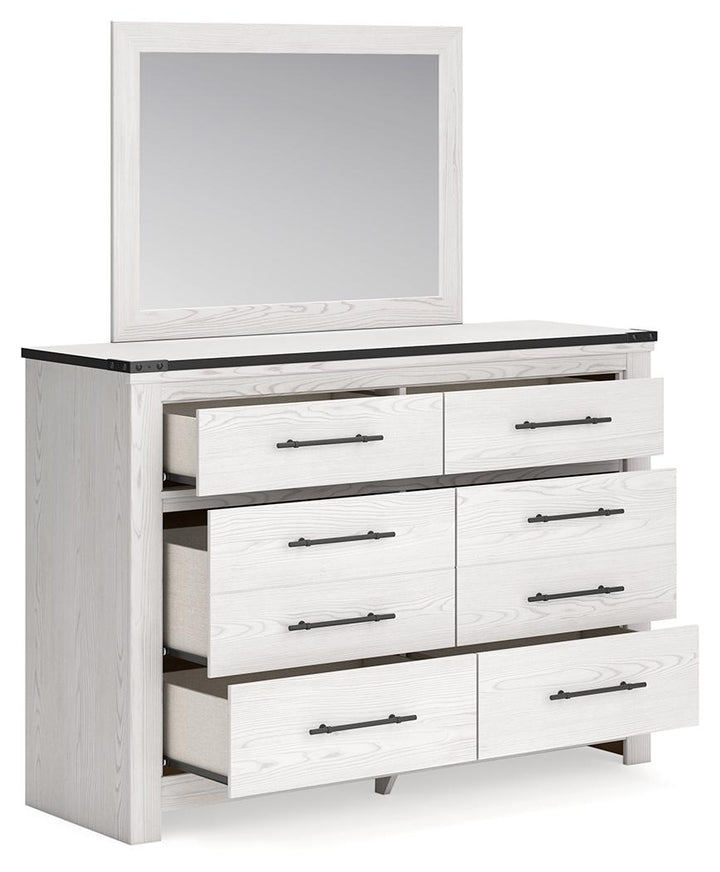 ASHLEY FURNITURE B1446B1 Schoenberg Dresser and Mirror