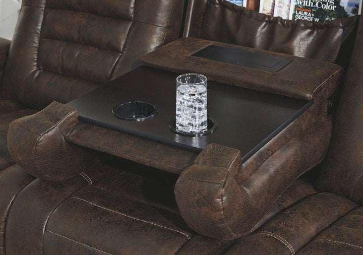 ASHLEY FURNITURE 3850115 Game Zone Power Reclining Sofa