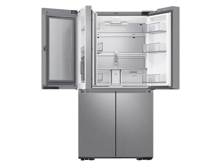 SAMSUNG RF23A9771SR 23 cu. ft. Smart Counter Depth 4-Door Flex TM refrigerator with Family Hub TM and Beverage Center in Stainless Steel