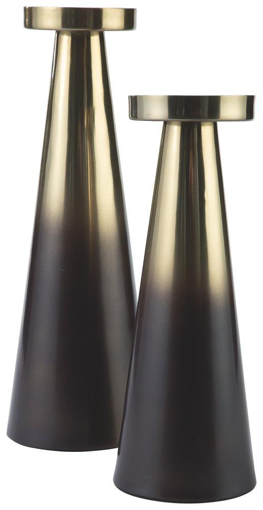 ASHLEY FURNITURE A2000424 Theseus Candle Holder set of 2