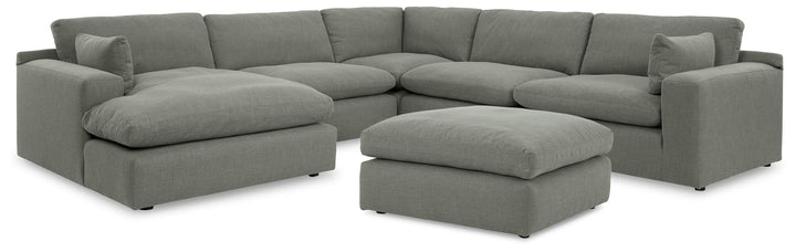 ASHLEY FURNITURE PKG012974 5-piece Sectional With Ottoman