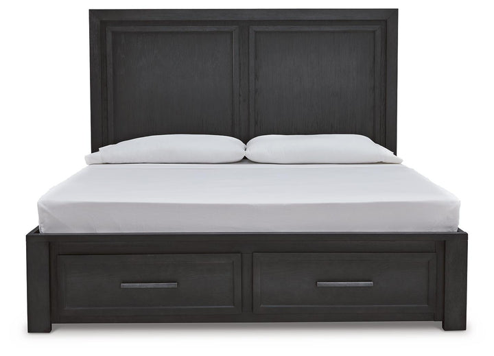 ASHLEY FURNITURE B989B5 Foyland California King Panel Storage Bed