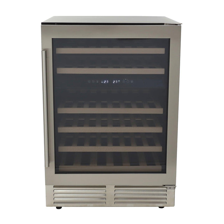 AVANTI WCD46DZ3S 43 Bottle DESIGNER Series Dual-Zone Wine Cooler