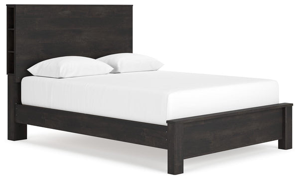 ASHLEY FURNITURE B1388B4 Toretto Queen Panel Bookcase Bed