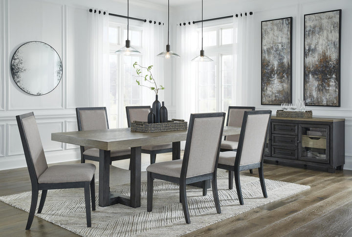 ASHLEY FURNITURE PKG014845 Dining Table and 6 Chairs