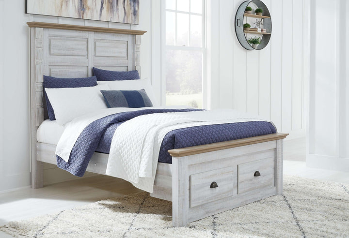 ASHLEY FURNITURE B1512B6 Haven Bay Full Panel Storage Bed