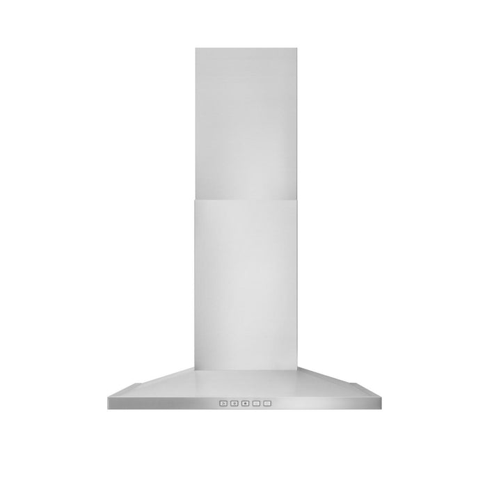 BROAN BWS2304SS 30-Inch Convertible Wall-Mount Low Profile Pyramidal Chimney Range Hood, 450 MAX CFM, Stainless Steel