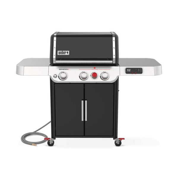 WEBER 37510001 GENESIS EX-325s Smart Gas Grill - Black Natural Gas