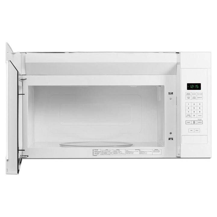 AMANA AMV2307PFW 1.6 Cu. Ft. Over-the-Range Microwave with Add 0:30 Seconds