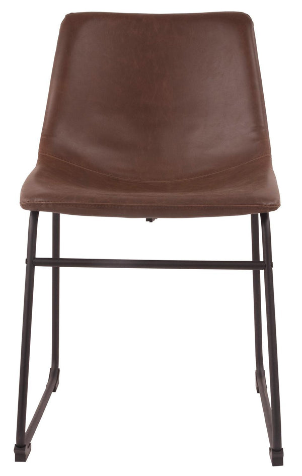 ASHLEY FURNITURE D372SDA Centiar - Two-tone Brown Set Of 2 Dining Room Chairs