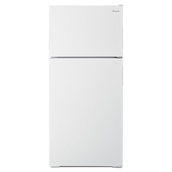 AMANA ART104TFDW 28-inch Top-Freezer Refrigerator with Dairy Bin