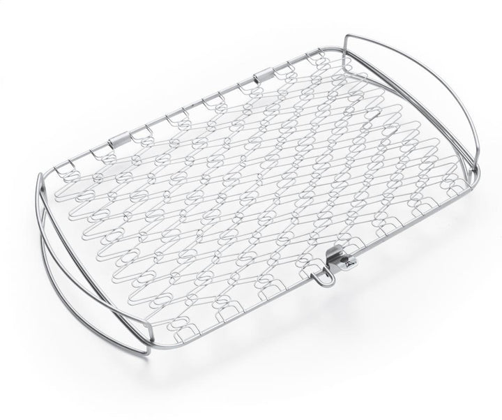 WEBER 6471 WEBER ORIGINAL - Large Stainless Steel Fish Basket