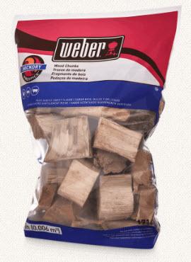 WEBER 17148 Hickory Wood Chunks