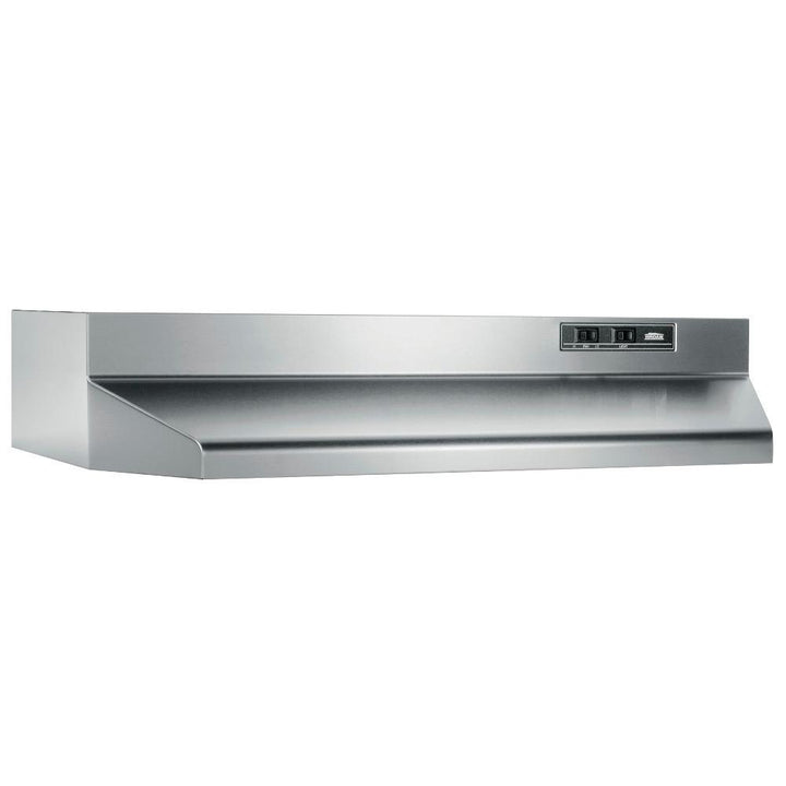 BROAN 403004 30-Inch Ducted Under-Cabinet Range Hood, 210 MAX Blower CFM, Stainless Steel