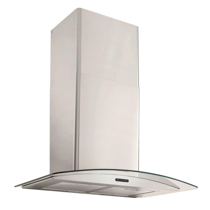 BROAN EW4636SS Elite EW46 Series 36-Inch Convertible Curved Glass Chimney Range Hood, 460 Max Blower CFM, Stainless Steel