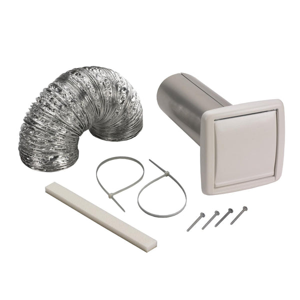 BROAN WVK2A Broan-NuTone R Wall Vent Kit, 3" or 4" Round Duct