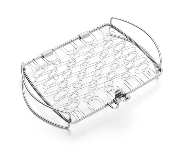 WEBER 6470 WEBER ORIGINAL - Small Stainless Steel Fish Basket