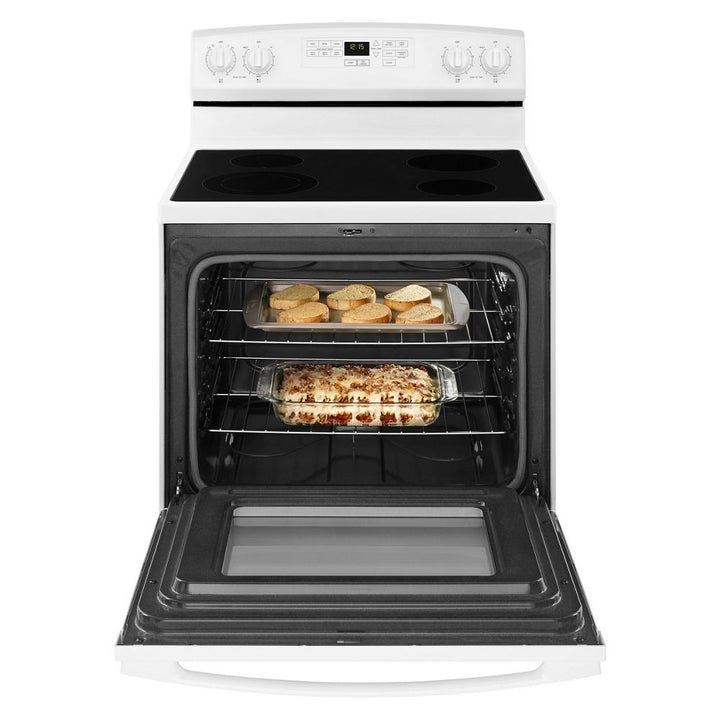 AMANA AER6603SFW 30-inch Amana R Electric Range with Extra-Large Oven Window