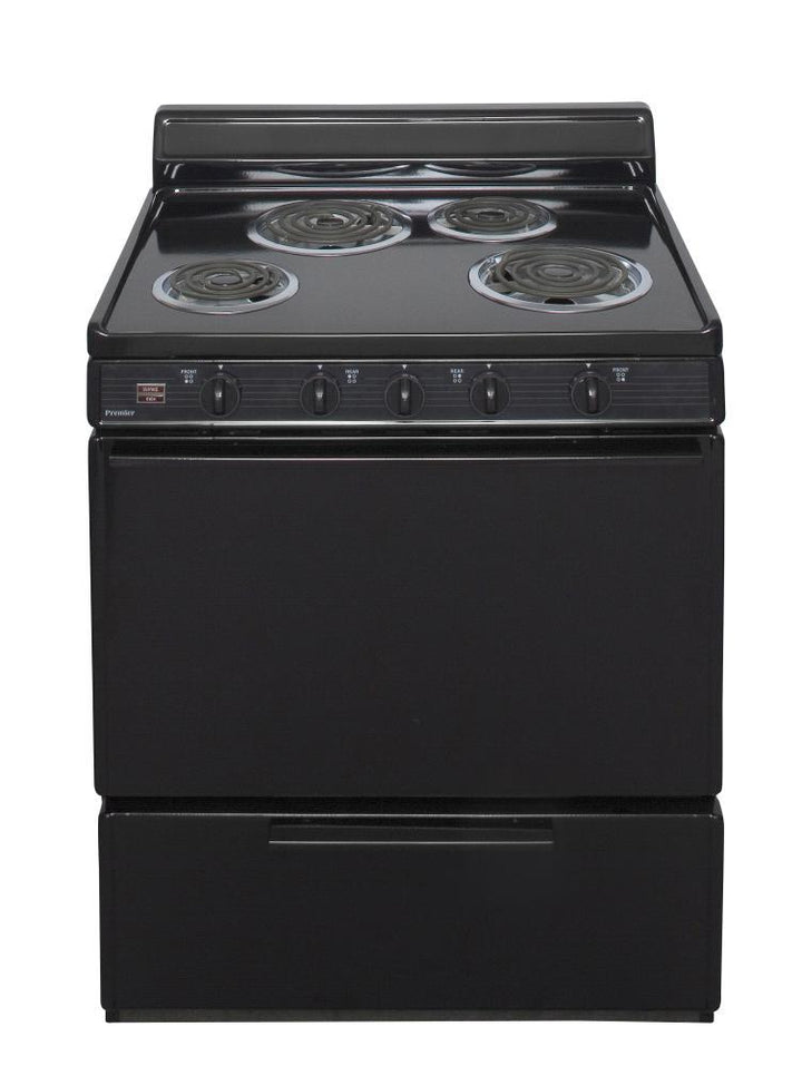 PREMIER EDK100BP 30 in. Freestanding Electric Range in Black