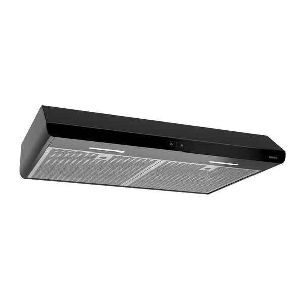 BROAN BKDEG130BL Sahale 30-Inch Convertible Under-Cabinet Range Hood, ENERGY STAR R , 375 Max Blower CFM, Black