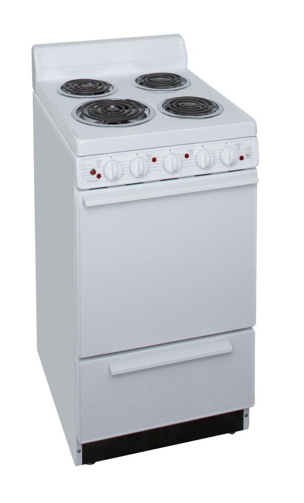 PREMIER EAKLOHOP 20 in. Freestanding Electric Range in White