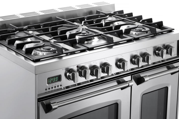 VERONA VPFSGE365DSS Prestige 36" Dual Fuel Double Oven Range - Stainless Steel