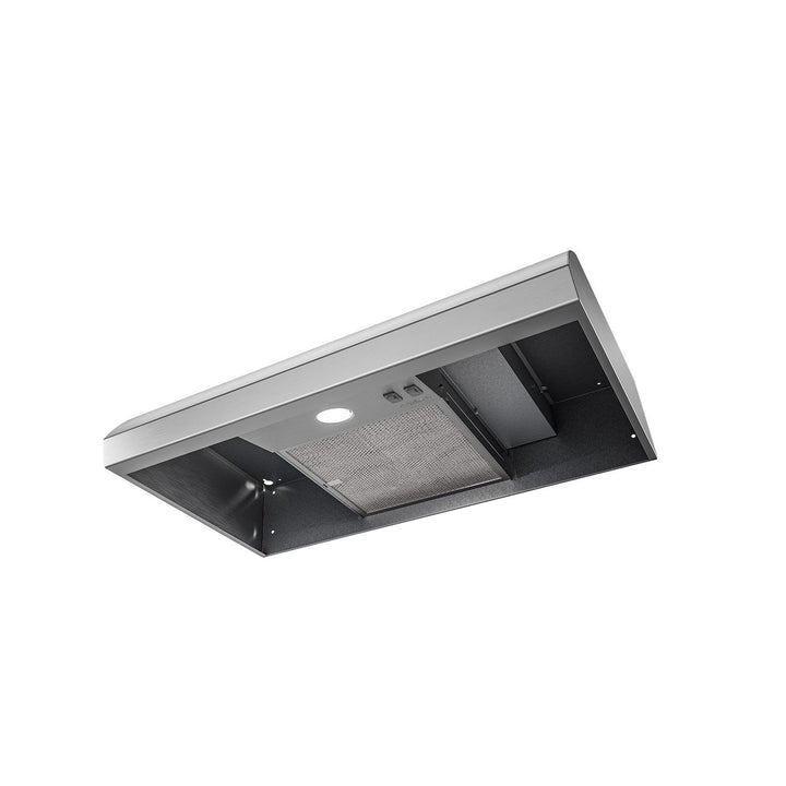 BROAN BXT130SS 30-Inch 4-Way Convertible Under-Cabinet Range Hood, 270 Max CFM, Stainless Steel