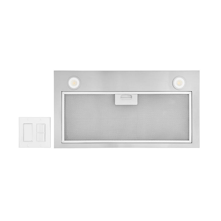 BROAN PMA400SS 21-Inch Custom Range Hood Power Pack, 450 Max Blower CFM, Stainless Steel, ADA, ENERGY STAR certified