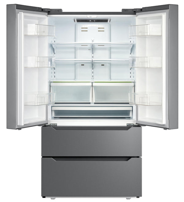 VERONA VERF36CDSS 36" Counter Depth Refrigerator - 22.5 Cu Ft